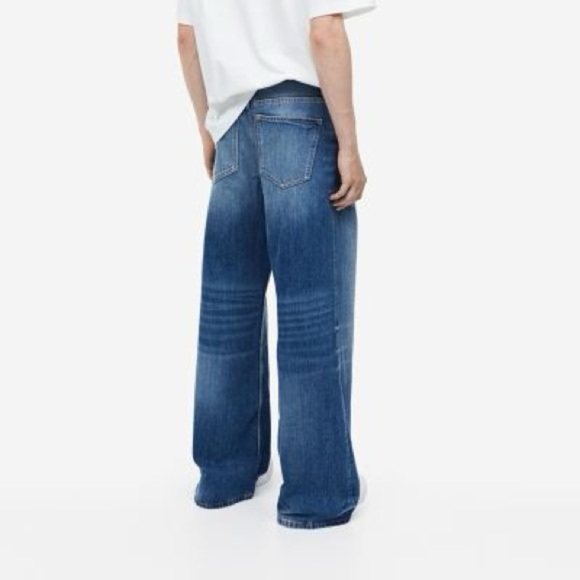New H&M men Bootcut Loose Jeans 29x30 - Picture 3 of 8